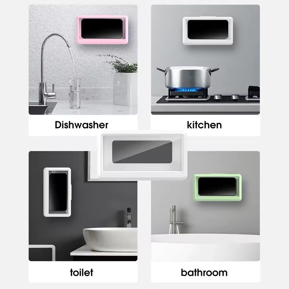 Waterproof Shower Phone Holder – Hands-Free & Splash Proof